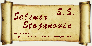 Selimir Stojanović vizit kartica